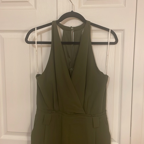 Lulu’s Army Green Jumpsuit - Picture 3 of 8